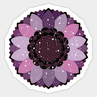 Celestial Flower [demigirl] Sticker